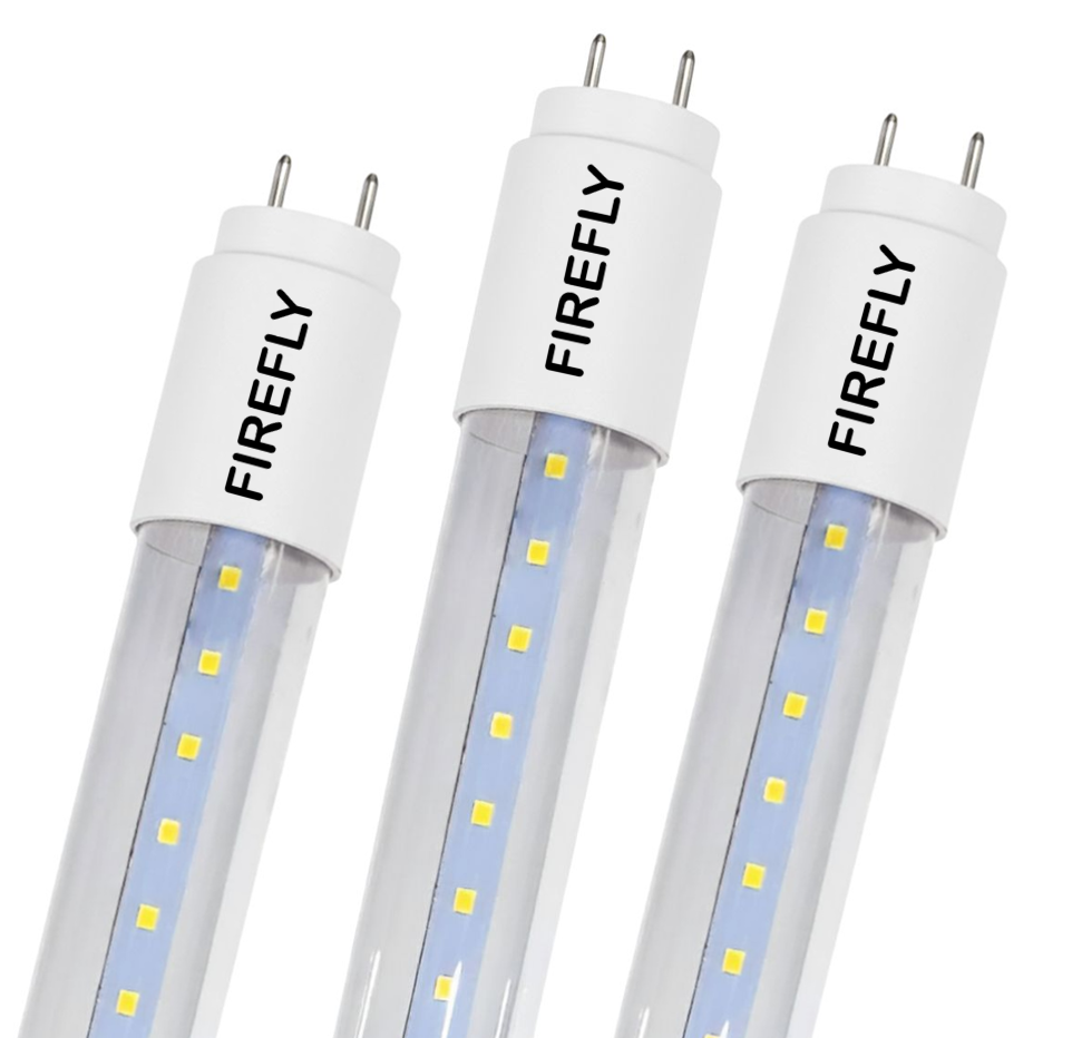 Tubo LED FIREFLY instalado en ambiente - Iluminación LED moderna